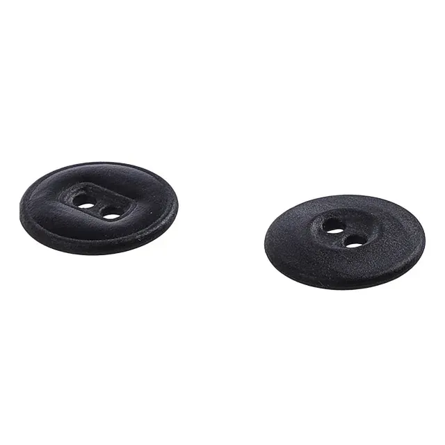Étiquette à linge à bouton dur 18 mm de diamètre. — vue supplémentaire