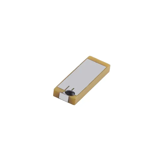 Etiqueta cerámica sobre metal 25 x 9 mm