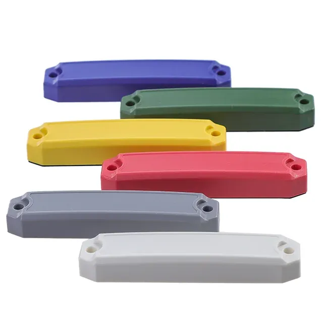 Etiqueta metálica con carcasa de plástico de 85 x 20 mm — vista adicional