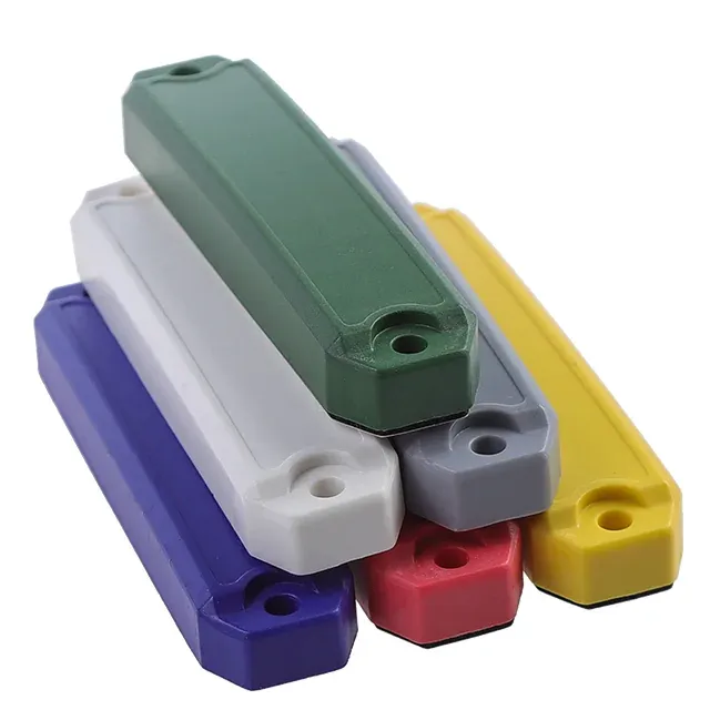 Etiqueta metálica con carcasa de plástico de 85 x 20 mm — vista adicional