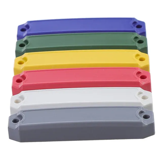 Etiqueta metálica con carcasa de plástico de 85 x 20 mm — vista adicional